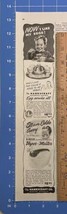 Vintage Print Ad Hankscraft Egg Service Set Vaporizer Madison WI 13.5&quot; x... - £6.89 GBP