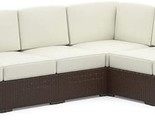 6-Seat Sectional, Beige/Brown - $2,581.99