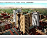 Skyline From Comer Building Birmingham Alabama AL UNP Unused WB Postcard... - £5.39 GBP