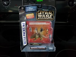 Galactic Hunters Battle Pack #4 Star Wars Micro Machines Set 1996 Sealed - £18.18 GBP