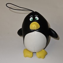 Penguin Plush Ornament Stuffed Animal 4.5&quot; Imperial Toy Corp Christmas READ - £16.03 GBP