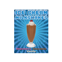 Ice Cream Milkshakes DECAL (Various Sizes) Food Truck Concession Vinyl D... - $8.86+