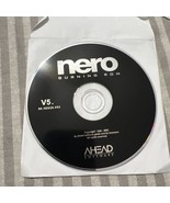 Nero Burning Rom V5. Ahead Software Vintage Computer Disk. - $170.80 MXN