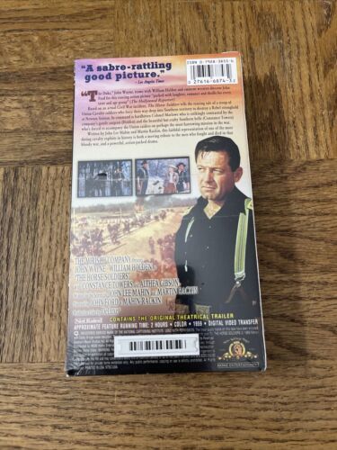 The Horse Soldiers VHS Item image 3