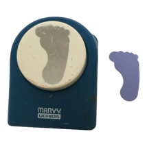 Marvy Uchida Paper Punch Footprint Foot Card Making Paper Craft Scrapboo... - $14.99
