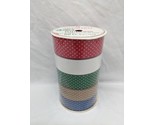 Berwick 5 Swiss Dot Ribbons 10 Ft 7/8 In Wide 50 Ft 16 2/3 Yards - £19.10 GBP