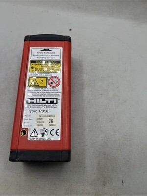 Hilti PD 20 Laser Range Meter Measuring System TESTED Item image 14