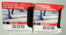 3M Safety-Walk Step &amp; Ladder Anti-Slip Black Tread Tape, 4&quot; x 15&#39; - 2 Rolls - £41.83 GBP