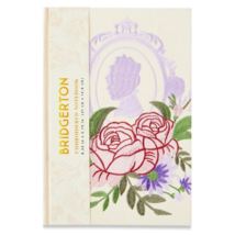 Bridgerton Embroidered Cameo Rose Floral Cream Notebook Journal Lined Pa... - £12.64 GBP