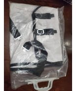 Anti Sweat Horse blanket White with Black Straps sz. 6&#39;3/75&quot; - €34,39 EUR