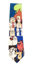 Vintage Dilbert Dress Shirt Necktie Dilbert &amp; Gang Characters by Ralph Marlin - £14.45 GBP