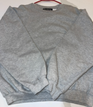 NEW MILITARY PUDALA UNIFORMS SOFT WARM PULLOVER GRAY SWEATSHIRT SIZE XL - $23.27