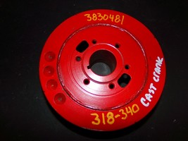 Mopar 318 340 Cast Crank Crankshaft Vibration Dampener 3830481 - $2,338.39 MXN