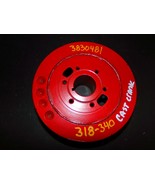 Mopar 318 340 Cast Crank Crankshaft Vibration Dampener 3830481 - $172.30 CAD