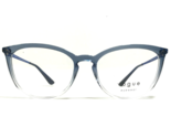 Vogue Eyeglasses Frames VO5276 2738 Blue Clear Fade Cat Eye Full Rim 53-... - £37.78 GBP