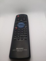 sharp video cassette recorder remote rrmcg0055ajsa. - $9.45