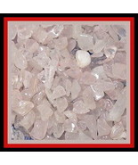 Rose Quartz Gemstone Embellishment UNDRILLED Medium Chips 50g (1.75 oz) - $55.97 MXN