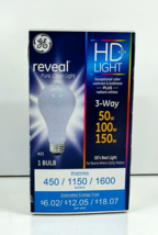 GE Lighting 97785 50/100/150-Watt A21 3-Way Reveal Light Bulb - $9.41