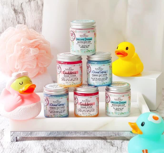 Bella & Bear Unicorn Dreams Whipped Bath Soap - Travel Size 3.2oz mango & pineap Item image 12
