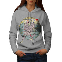 Wellcoda Japanese Art Sea Womens Hoodie, Battle Casual Hooded Sweatshirt - £28.42 GBP