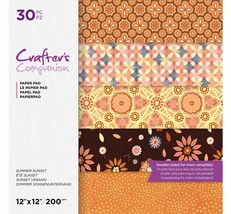 Crafter&#39;s Companion CC-PAD12-SSUN-30 15th Anniversary Collection-12 x 12&quot; Paper  - £31.96 GBP