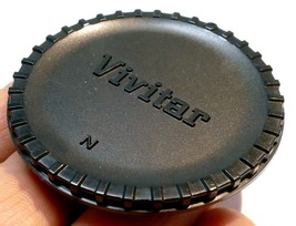 Vivitar N Camera Body Cap - for Nikon F 2X teleconverter Teleplus - $9.73
