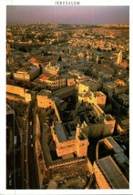 Aerial View Postcard The Citadel Old City, Jerusalem - £11.63 GBP