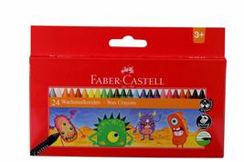 Faber Castell Wax Crayons - 24 Shades - £8.94 GBP