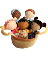 Basket of Buddies 8&quot; Plush Diversity Dolls | Toddler Dolls | Preschool D... - £38.62 GBP