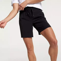 CALIA Journey Truelight Bermuda Black Mid-Rise Short Pure Black Elastic ... - $22.99
