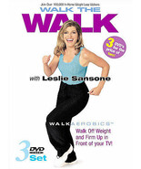 Walk the Walk with Leslie Sansone - 3 Pack (DVD, 2002, 3-Disc Set)  BRAN... - £10.17 GBP