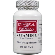 NEW Ecologcal Formulas Vitamin C from Tapioca Powder White 150 Gram - £29.66 GBP