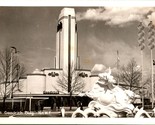 Vtg Postcard RPPC New York Worlds Fair Goodrich Building &amp; Statue UNP - $6.20