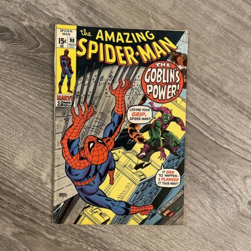 Amazing Spider-Man #98 (July 1971, Marvel) No Comic Code - Drug Use - £70.39 GBP