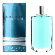 Chrome Legend by Azzaro, 4.2 oz Eau De Toilette Spray for Men - $1,177.16 MXN