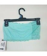 Intimately Free People Women XS/S Green Ruffle Hem Callie Lace Bandeau B... - $166.76 MXN