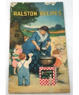 Antique 1920 RALSTON Wheat Cereal PURINA Recipes Pamphlet Booklet Fairy ... - $277.82 MXN
