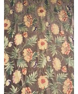Vintage Fabric Scalamandre Style High End Decorator Embroidered Brocade ... - $2,914.32 MXN