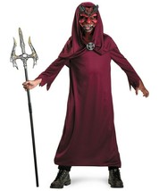 Evil Devilish Fiend Child Halloween Costume Boy&#39;s Size Medium 7-8 - £19.61 GBP