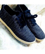 New-Rocket Dog Women’s Dover Everlong Navy Cord Cotton Sneakers Size 8 1/2. - $39.48