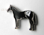 BLACK APPALOOSA HORSE ANIMAL LAPEL PIN BADGE 3/4 INCH - $5.64