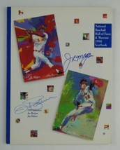 Jim Palmer Joe Morgan Signed 1990 National Baseball Hall of Fame Yearbook HOF - £46.43 GBP