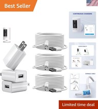 Durable 16ft Weatherproof Cable Set - Compatible with Stick Up Cam Battery - $45.00