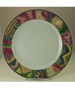 SAKURA MALAGA Round 12-5/8&quot; CHOP PLATE Abstract Art Sue Zipkin Discontin... - £12.86 GBP