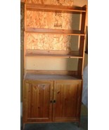 Stylish Tall Hallway Bookshelf with Two Door Cabinet - VGC - GREAT FOR A... - $257.39