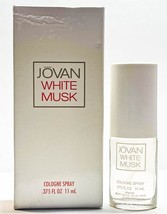 JOVAN WHITE MUSK * Coty 0.375 oz / 11 ml Miniature Cologne Women Perfume Spray - $14.01