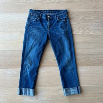 Citizen of Humanity COH Dani Cropped Straight Leg Denim Jeans 27 - $464.81 MXN