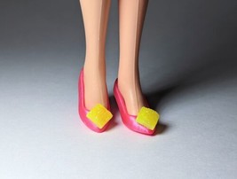 Jem And The Holograms Doll Compatible Handcrafted OOAK Shoes - Lemon Slice - £15.98 GBP