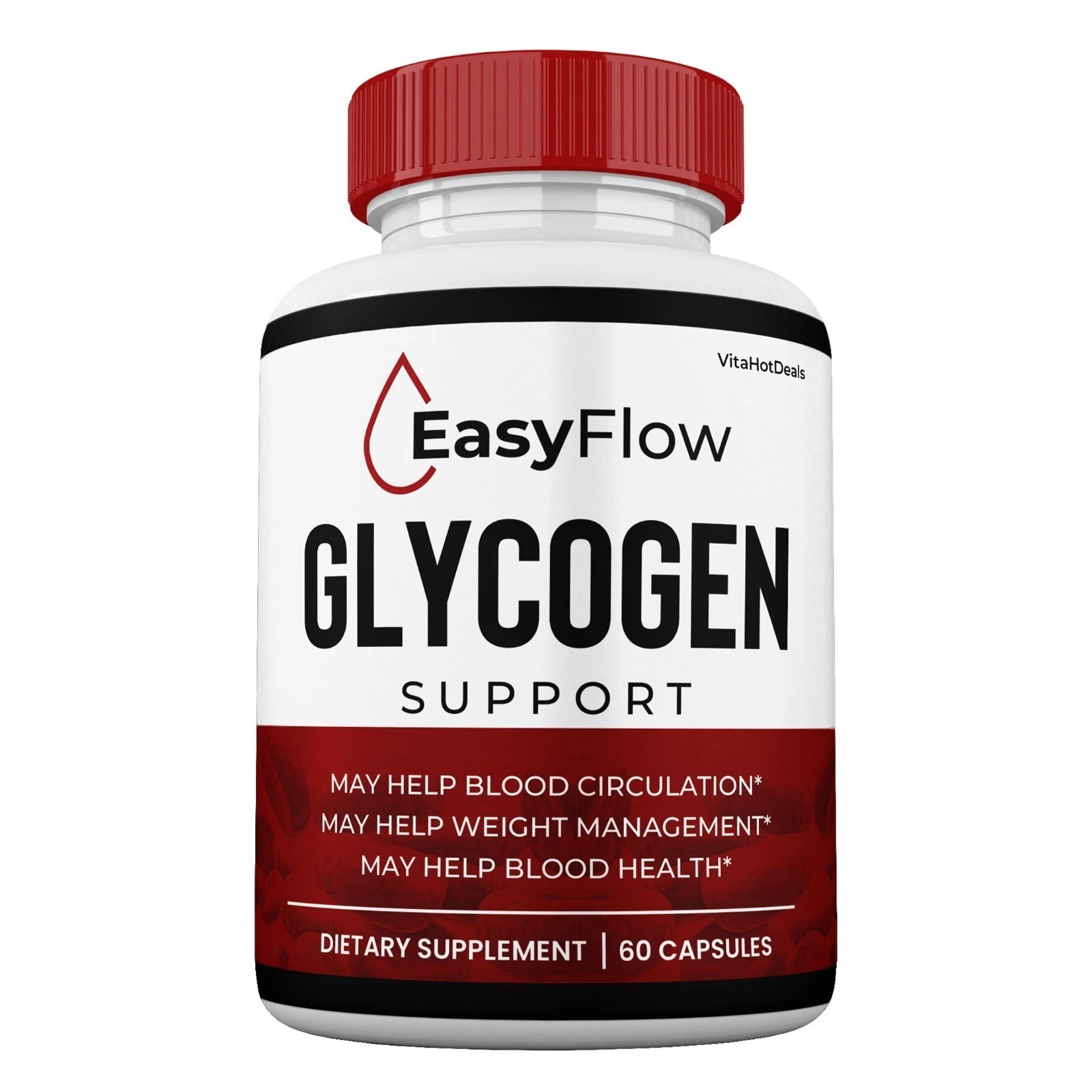 1 Pack EasyFlow Glyco Support Capsules Natural Blood Balance Supplement - $34.00