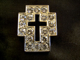 4 Conchos Rhinestone Horse Saddle Western Rodeo Bridle Cross  Crystal CO160 - $24.74